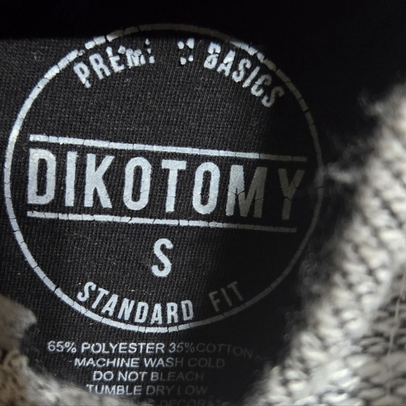 DIKOTOMY Melting Mushroom Hoodie Size Small - Picture 4 of 4